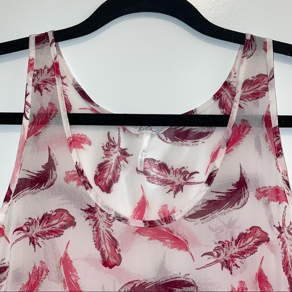 Kirra Soft Sheer Women’s Ruffle Tank Top Set Size XS - Picture 3 of 11